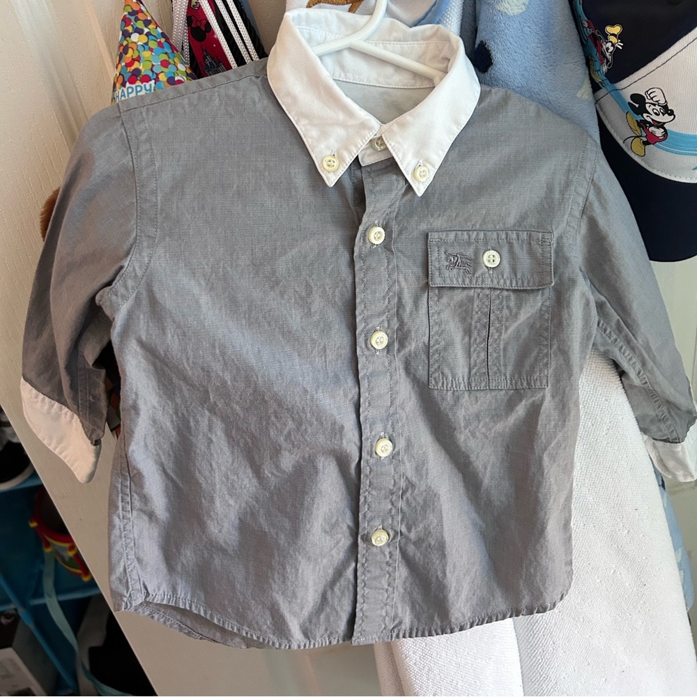 Burberry baby shirt